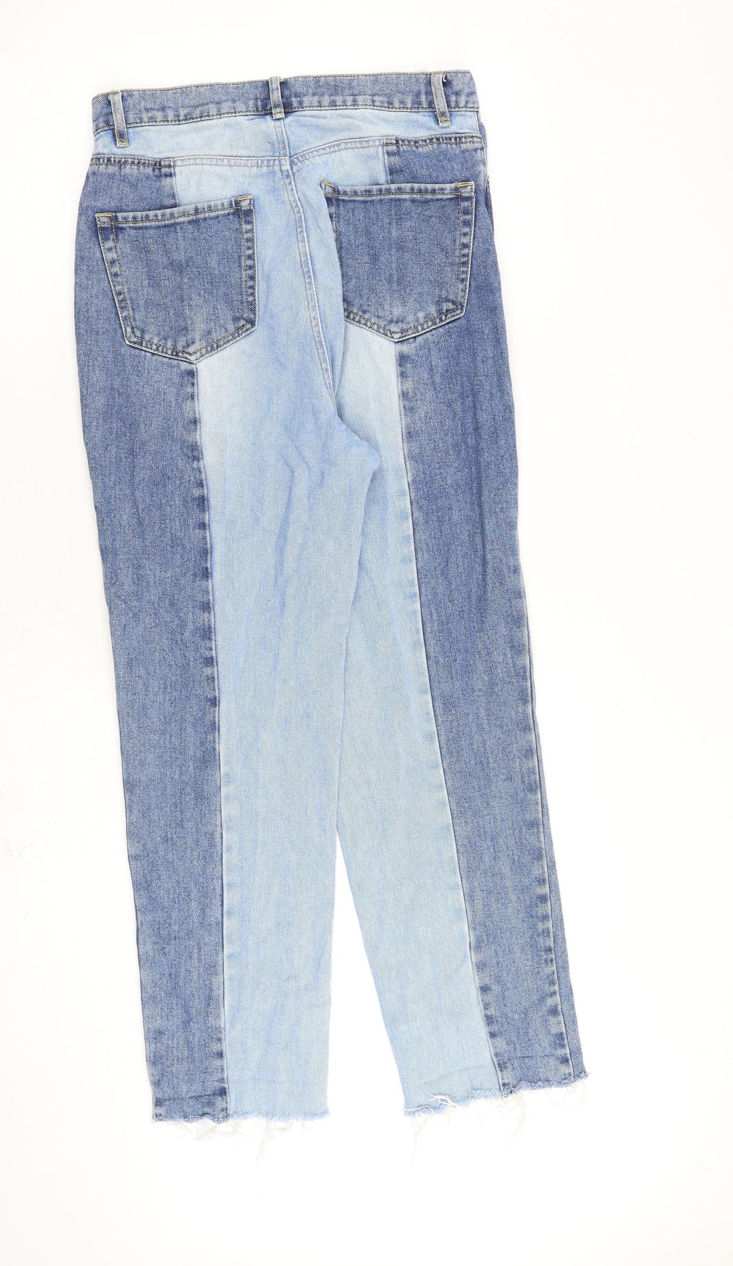Womens UK Size 28 in PacSun Regular Fit Straight Blue Jeans