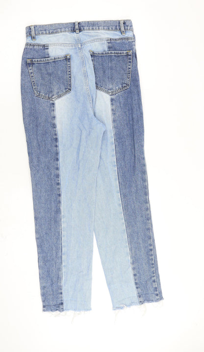 Womens UK Size 28 in PacSun Regular Fit Straight Blue Jeans