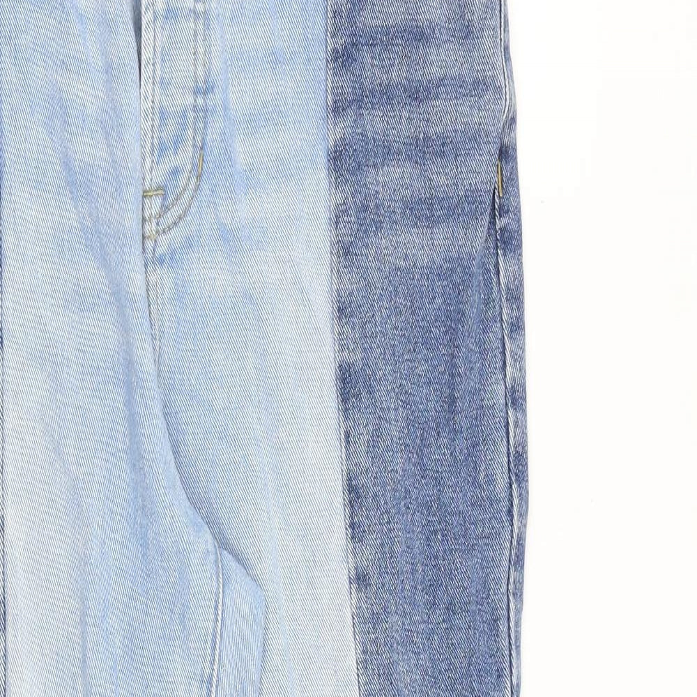 Womens UK Size 28 in PacSun Regular Fit Straight Blue Jeans