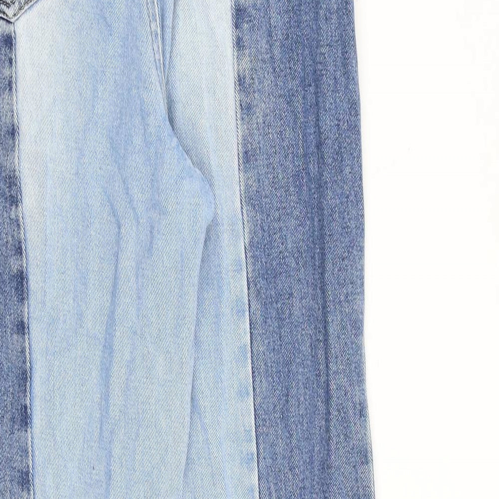 Womens UK Size 28 in PacSun Regular Fit Straight Blue Jeans