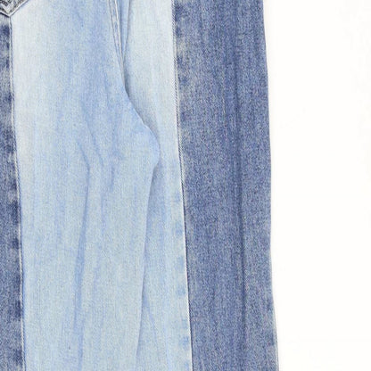 Womens UK Size 28 in PacSun Regular Fit Straight Blue Jeans