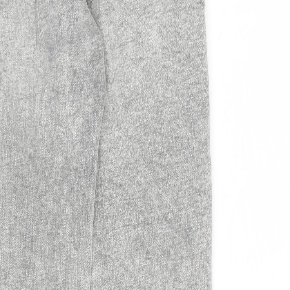 Denim & Co. Womens Grey Cotton Skinny Jeans Size 10 L28 in Regular Zip