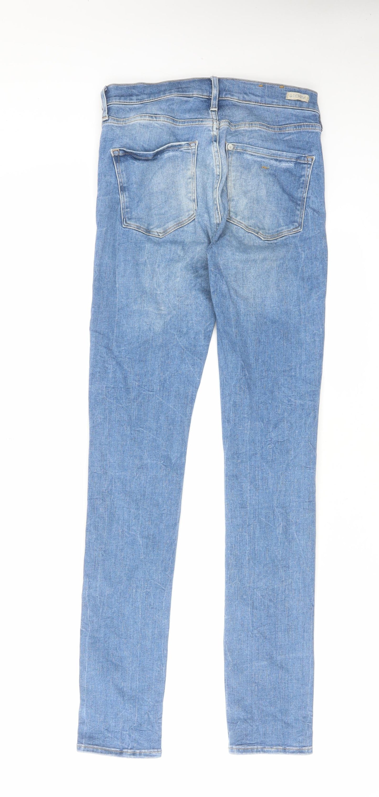 Womens UK Size 28 in H&M Regular Fit Skinny Blue Jeans