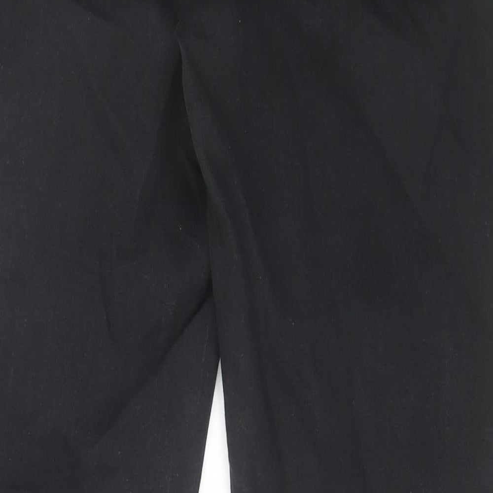 H&M Mens Black Cotton Straight Jeans Size 32 in L29 in Regular Zip