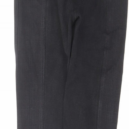 Womens UK Size 26 in Harry Hall Regular Fit  Black Trousers