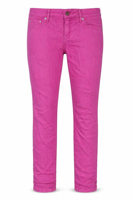 Gap Womens Pink Cotton Skinny Jeans Size 28 in L32 in Regular Zip