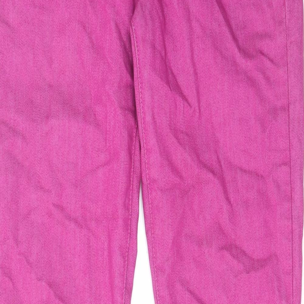 Gap Womens Pink Cotton Skinny Jeans Size 28 in L32 in Regular Zip