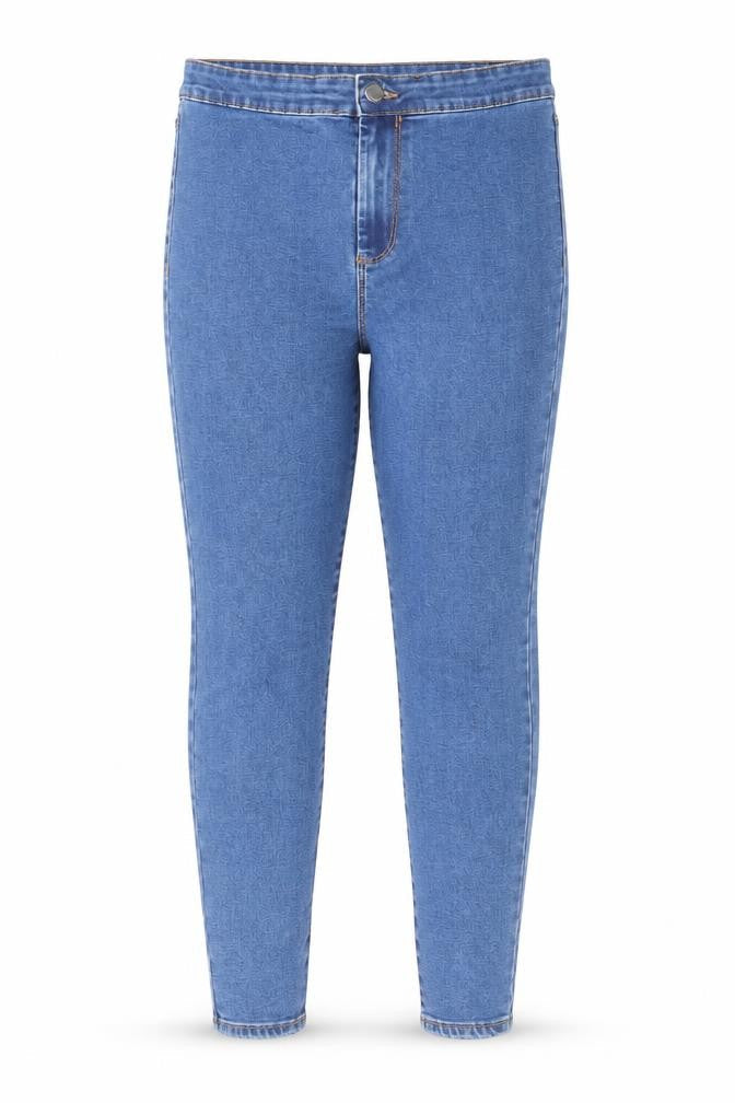 Womens UK Size 12 Denim & Co. Regular Fit Skinny Blue Jeans
