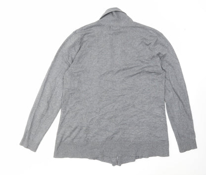 Womens UK Size XL Retrology Grey Cardigan Jumper