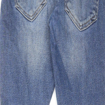 Blvck Copper Womens Blue Cotton Skinny Jeans Size 30 in L27 in Regular Zip