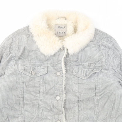 Womens UK Size 12 Denim & Co. Grey Jacket