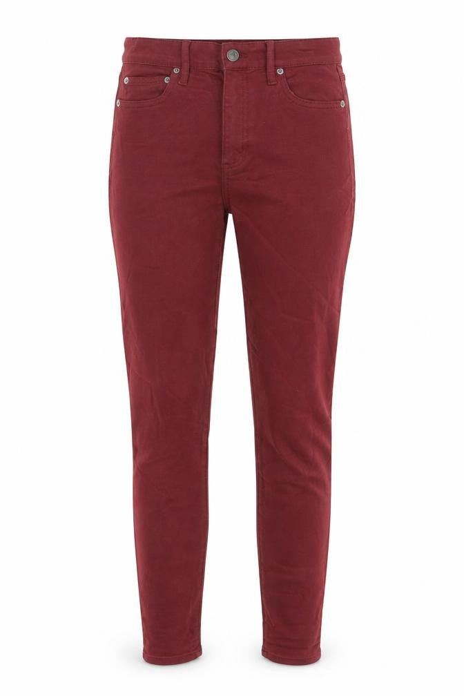 Womens UK Size 28 in Gap Regular Fit Skinny Red Jeans