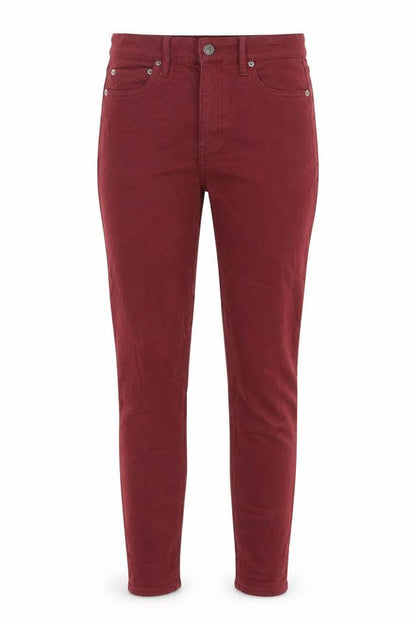 Womens UK Size 28 in Gap Regular Fit Skinny Red Jeans