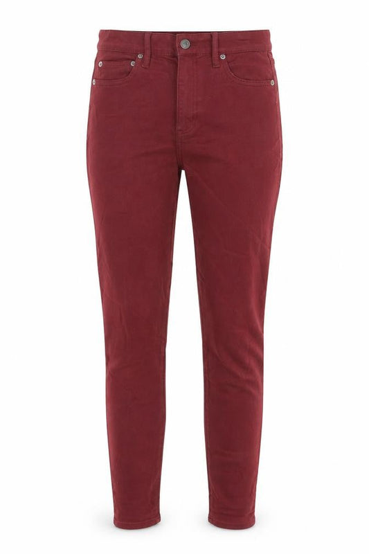 Womens UK Size 28 in Gap Regular Fit Skinny Red Jeans
