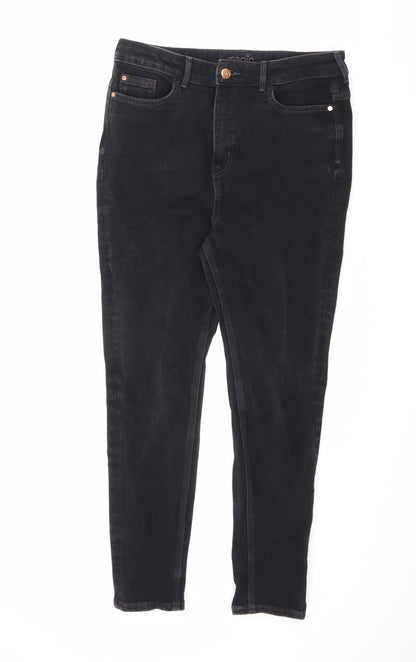 Womens UK Size 31 in Marks and Spencer Slim Fit Skinny Black Jeans