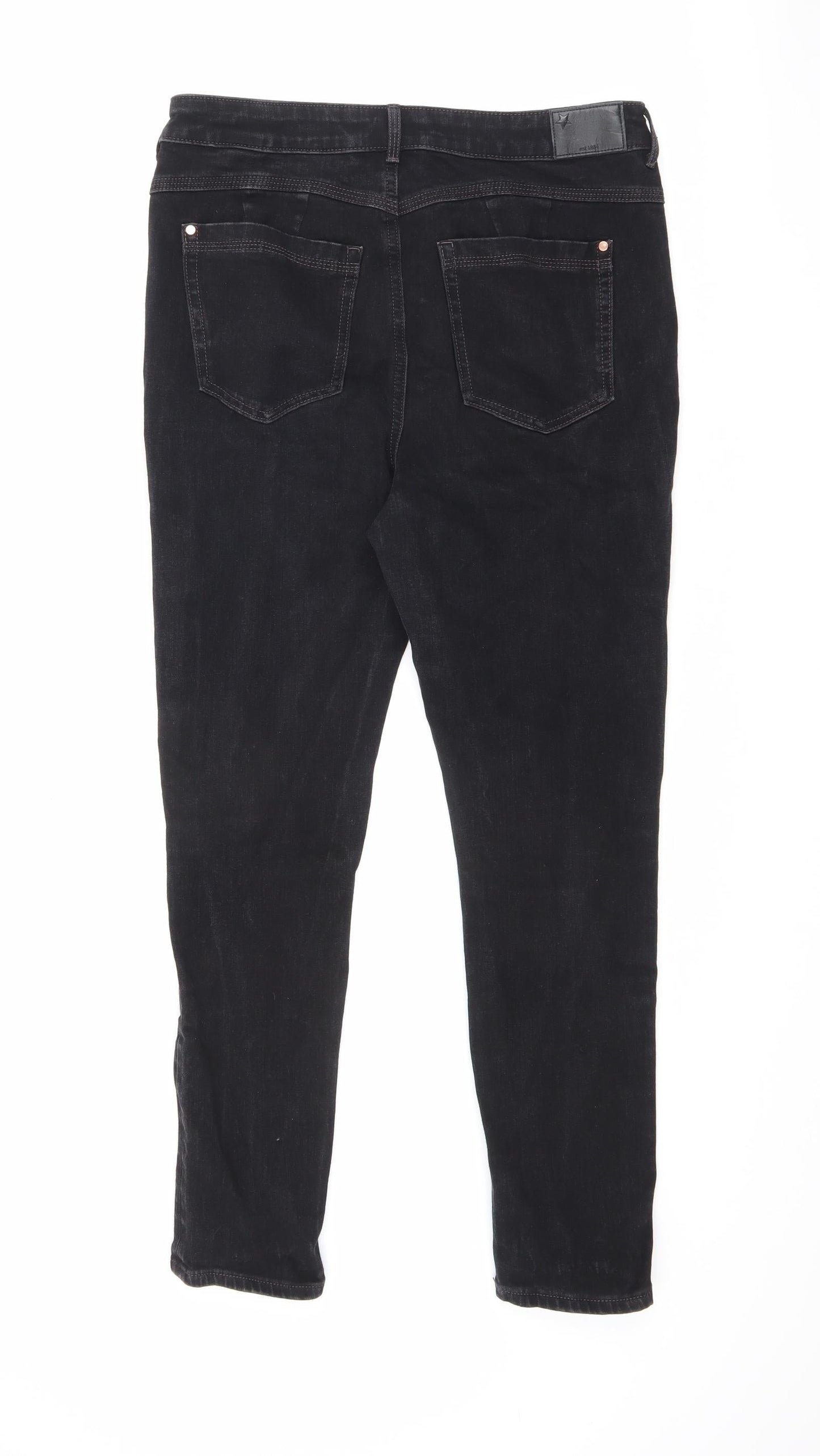 Womens UK Size 31 in Marks and Spencer Slim Fit Skinny Black Jeans