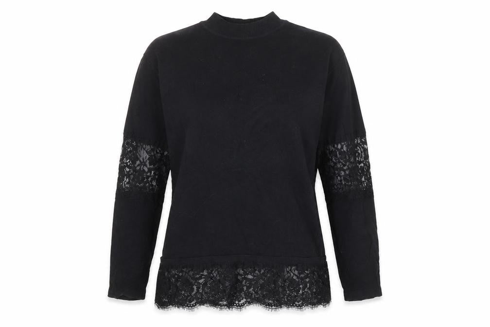 Womens UK Size 10 NEXT Black Pullover Jumper