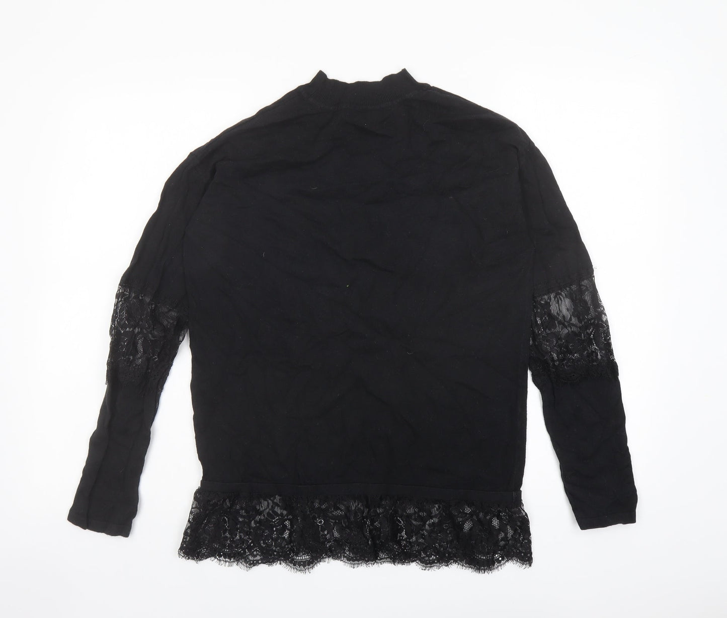 Womens UK Size 10 NEXT Black Pullover Jumper