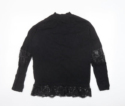 Womens UK Size 10 NEXT Black Pullover Jumper