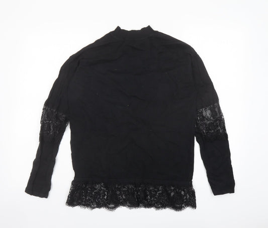 Womens UK Size 10 NEXT Black Pullover Jumper