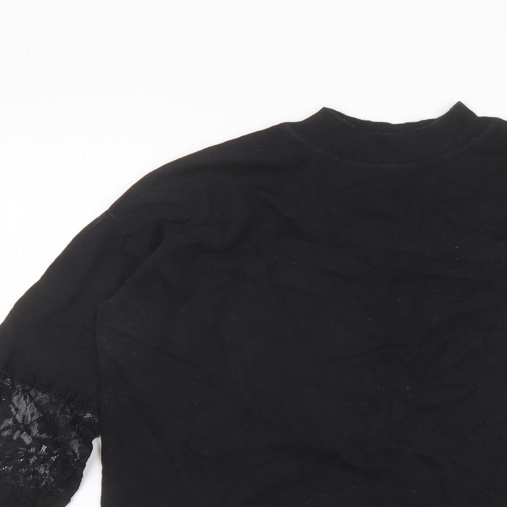 Womens UK Size 10 NEXT Black Pullover Jumper