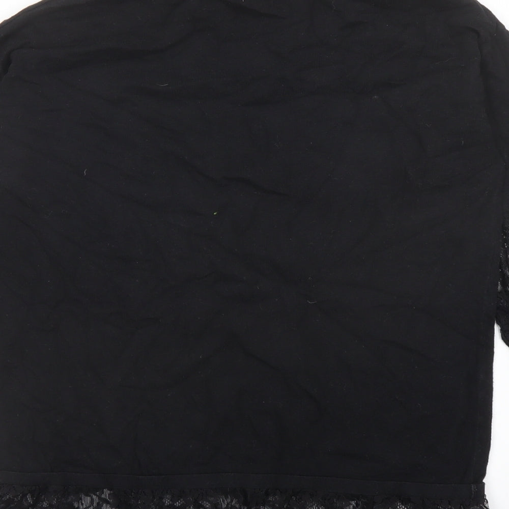 Womens UK Size 10 NEXT Black Pullover Jumper