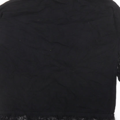 Womens UK Size 10 NEXT Black Pullover Jumper