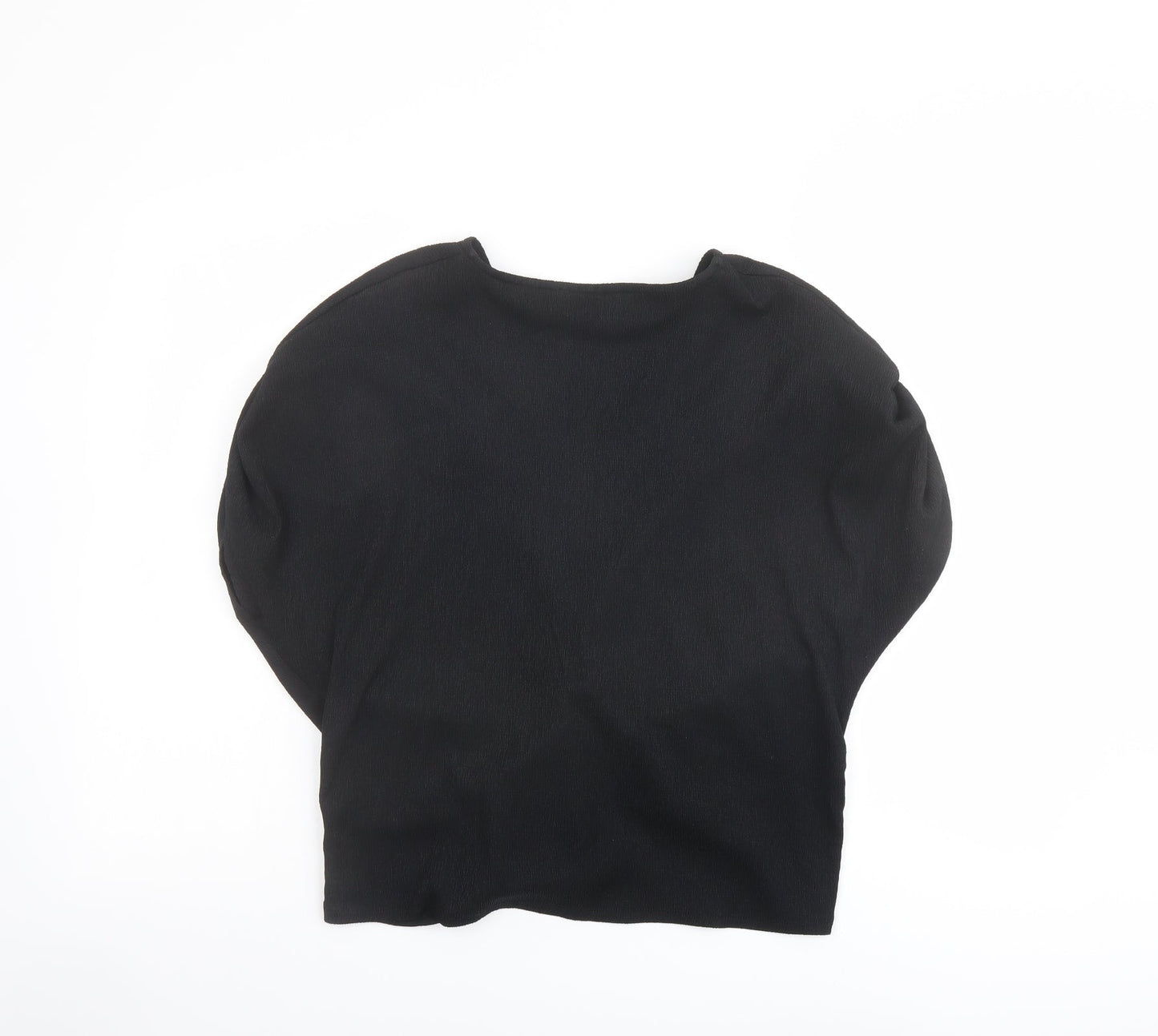 Womens UK Size 14 Marks and Spencer Black Basic Blouse