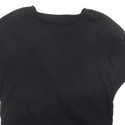 Womens UK Size 14 Marks and Spencer Black Basic Blouse