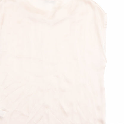 Womens UK Size 12 Per Una Pink Basic Blouse