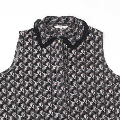 Womens UK Size 16 NEXT Multicoloured Basic Button-Up