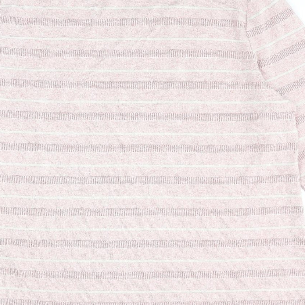 Womens UK Size 16 Bonmarché Pink Pullover Jumper