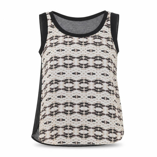 Womens UK Size L Mango Multicoloured Basic Tank