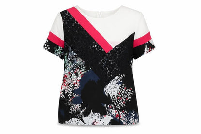 Womens UK Size 6 NEXT Multicoloured Basic T-Shirt