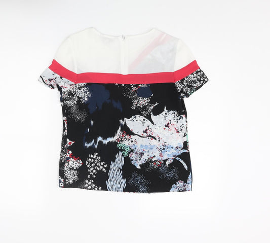 Womens UK Size 6 NEXT Multicoloured Basic T-Shirt