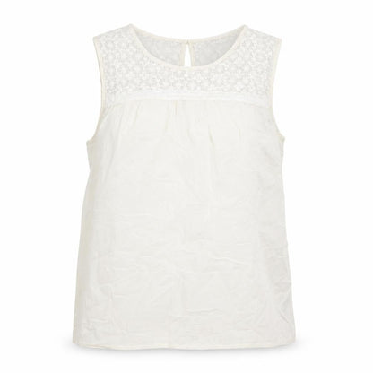 Womens UK Size 14 Marks and Spencer Ivory Basic Tank
