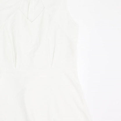 Womens UK Size 16 Dorothy Perkins White Basic Blouse