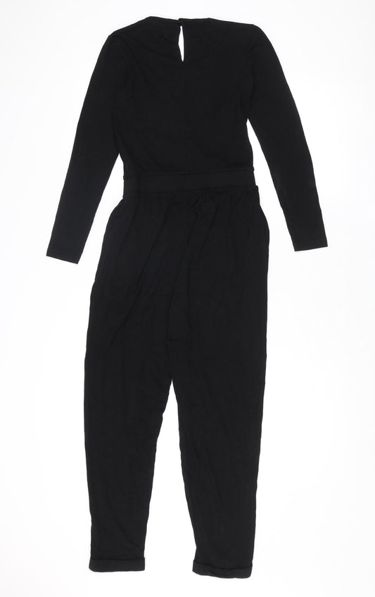 Womens UK Size 6 ASOS Black Jumpsuit One-Piece