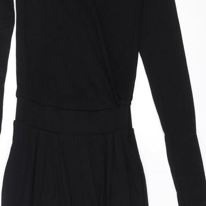 Womens UK Size 6 ASOS Black Jumpsuit One-Piece