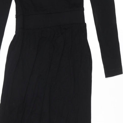 Womens UK Size 6 ASOS Black Jumpsuit One-Piece