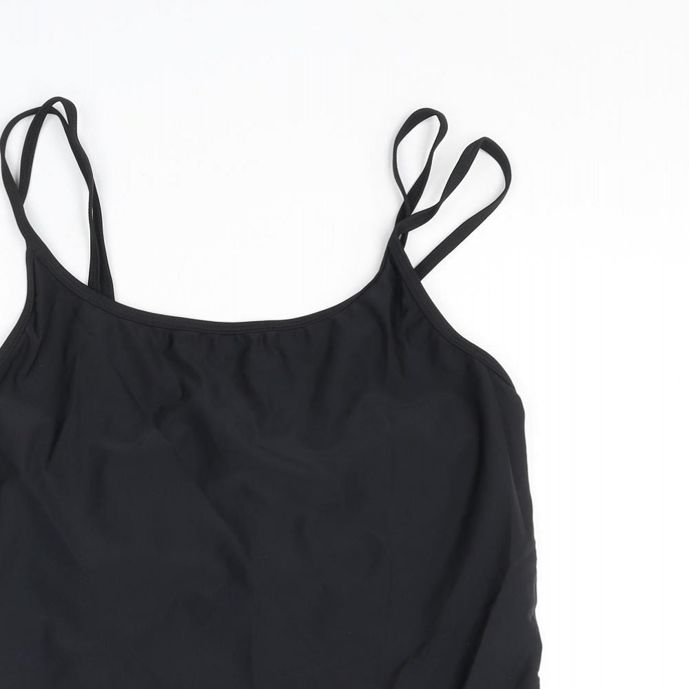 Womens UK Size 20 Damart Black Basic Tank