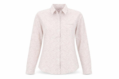 Womens UK Size 12 NEXT Pink Basic Button-Up
