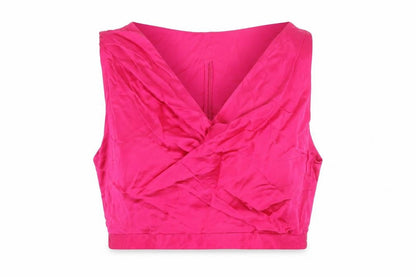 Womens UK Size S Zara Pink Cropped Tank