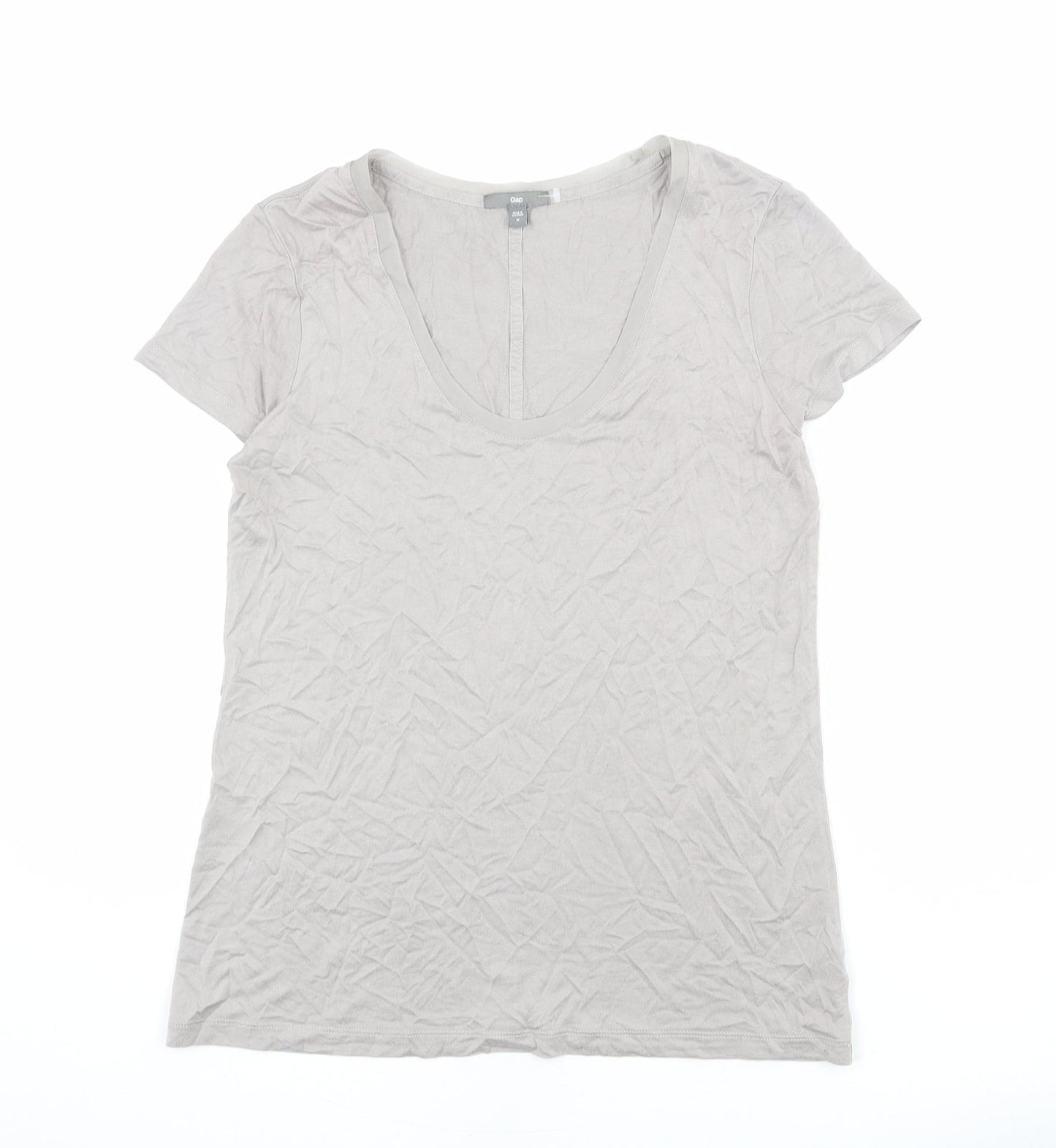 Womens UK Size M Gap Grey Basic T-Shirt