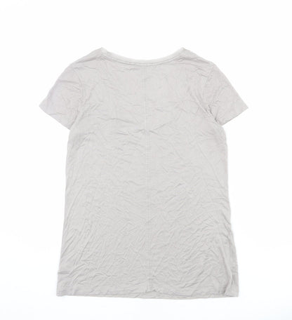 Womens UK Size M Gap Grey Basic T-Shirt