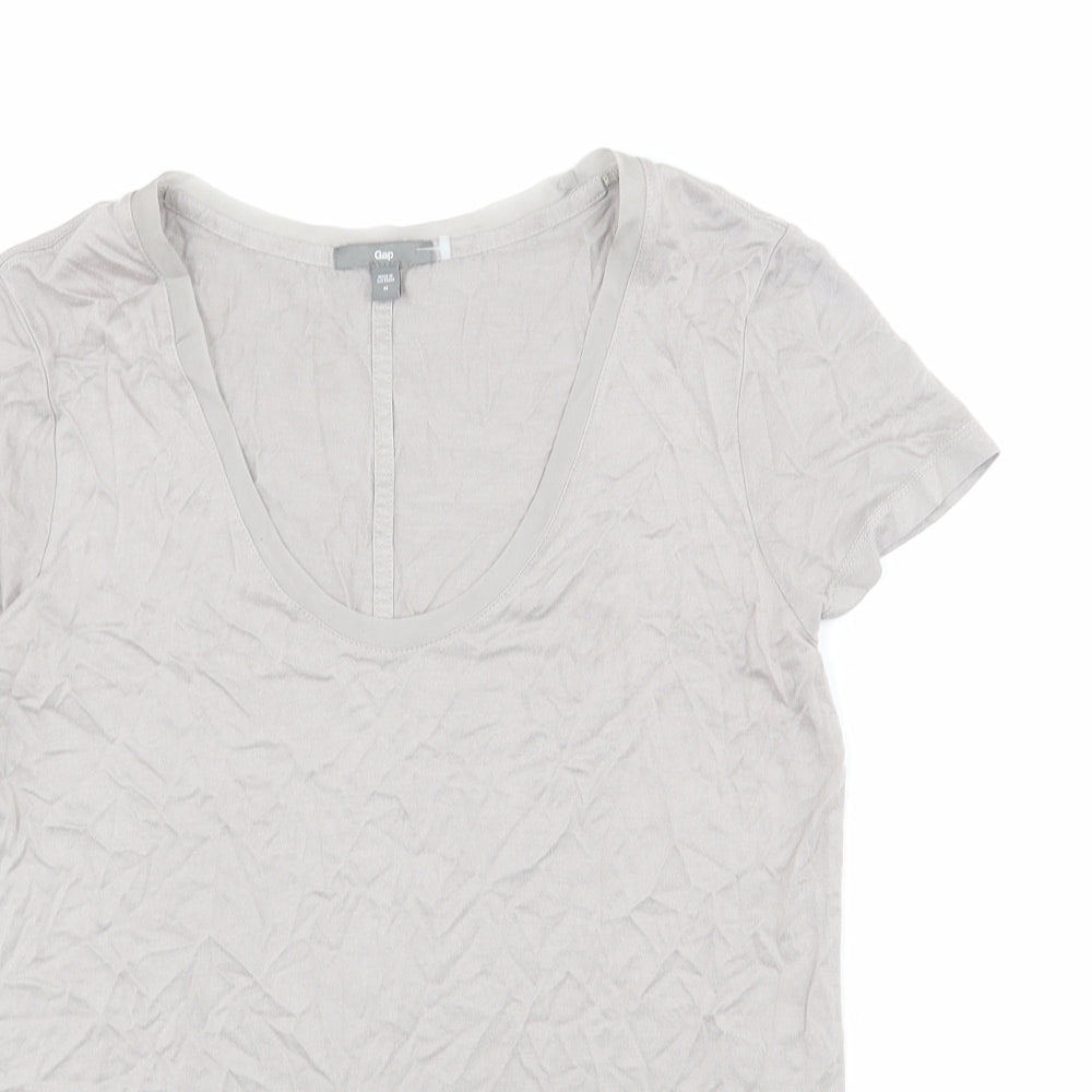 Womens UK Size M Gap Grey Basic T-Shirt