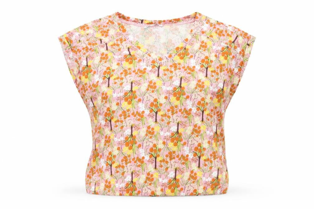 Womens UK Size 6 NEXT Multicoloured Basic T-Shirt