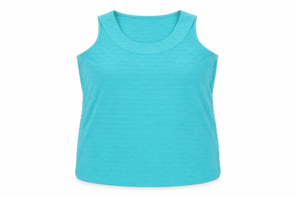 Womens UK Size 20 Per Una Green Basic Tank