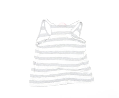 Womens UK Size 8 Secret Possessions Multicoloured Basic Tank