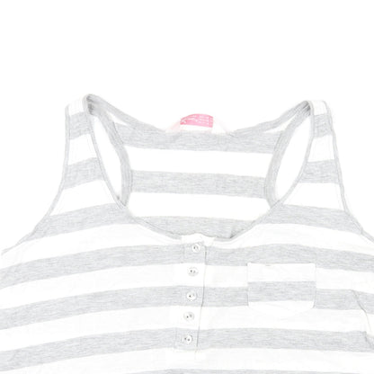 Womens UK Size 8 Secret Possessions Multicoloured Basic Tank